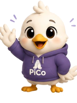 Pico qui salue